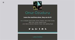 Desktop Screenshot of ozuduru.com